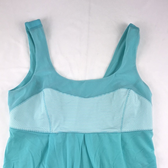 Lululemon Elevate Tank Top Angle Blue Sz:8 - Picture 5 of 10